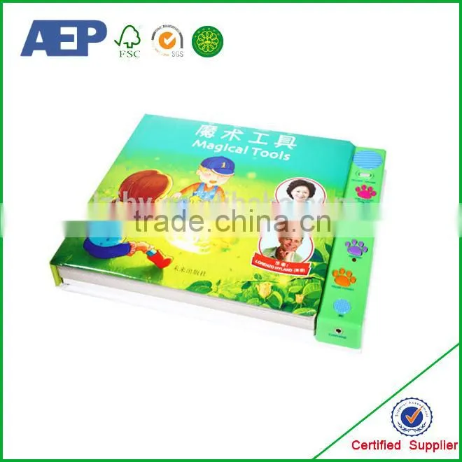 cmyk printing high quality new design children's card book printing factory price