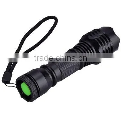 led waterproof diving flashlight