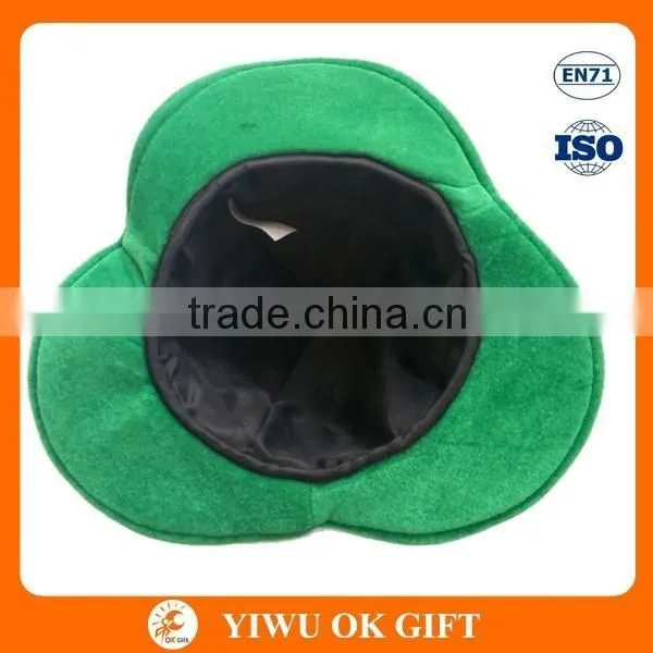 Wholesale Irish St Patrick's Day Feature Clover Shape Top Hat
