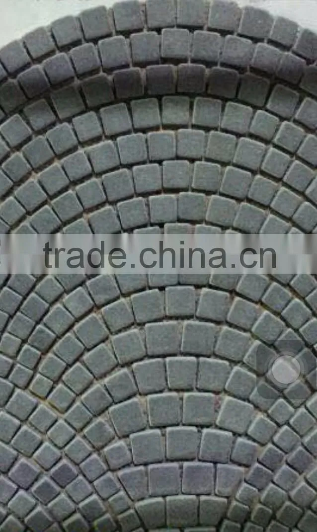 Hot sales Basalt cobbles setts Basalt cobbles stone,Basalt cobbles for paving stone