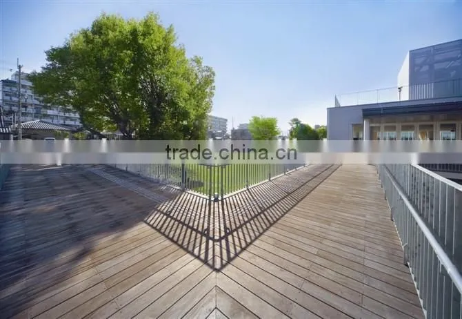 heat-treated wood carbonized decking