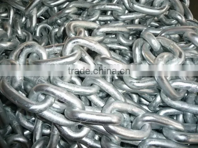 ISO SPEC Link Chain , Galvanized Anchor Chain