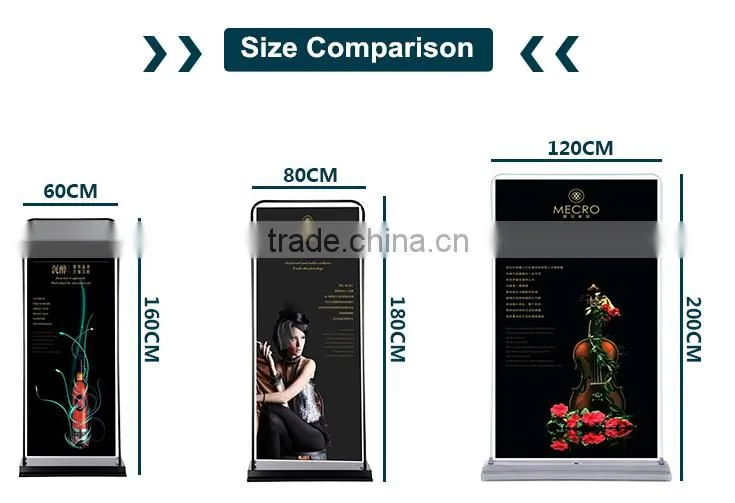 Iron Base, Water Injection Base, Door-like Shape Banner Display Stand,Display Rack