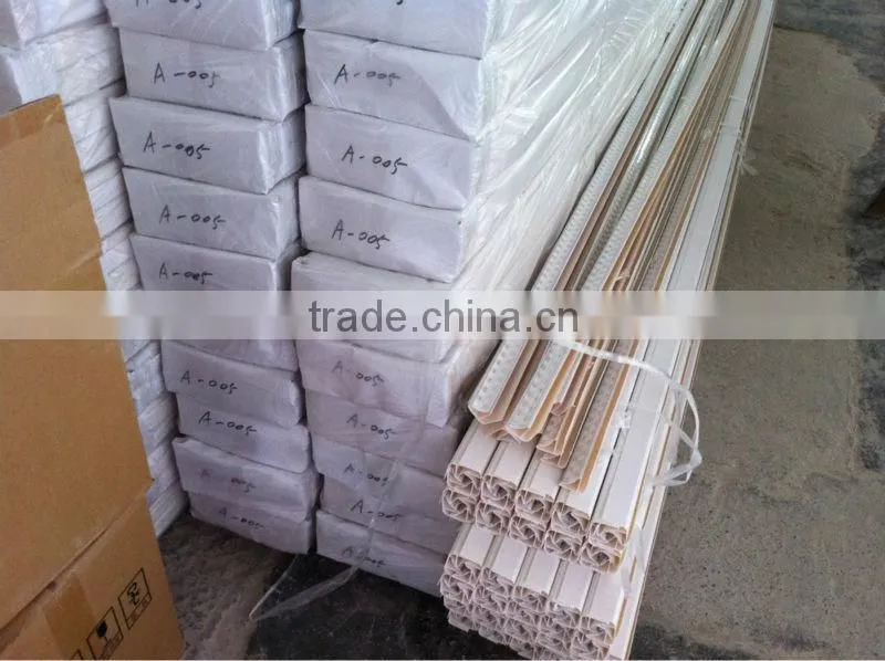 gold color pvc corner