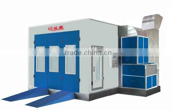 used auto paint booth with basement(electric heating type)