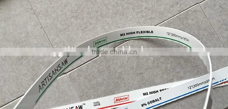 Top Quality Flexible 50CRV-Bimetal Steel Hand Saw 12" 24T Hacksaw Blades
