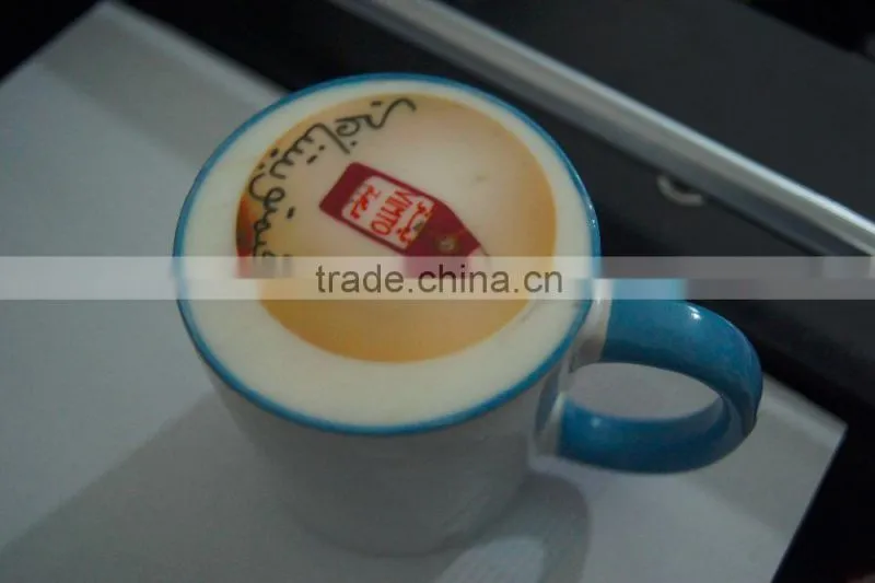 Hot sale A4 size Small digital selfie coffee printer, Edible cake flatbed printer, cookie printer