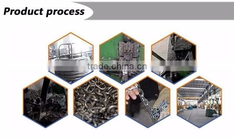 Galvanized DIN 22252 Fishing chain long link lifting chain