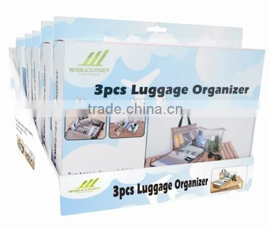 3 Pieces Travel Lugagge Organizer Bag