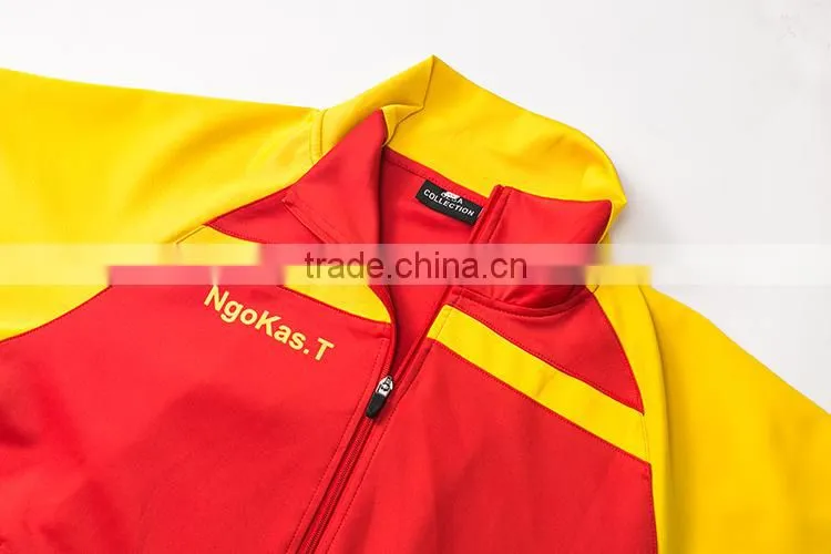 Popular red high school uniform Tracksuit jackets