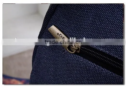 Most Popular low Price cotton canvas backpack for teens