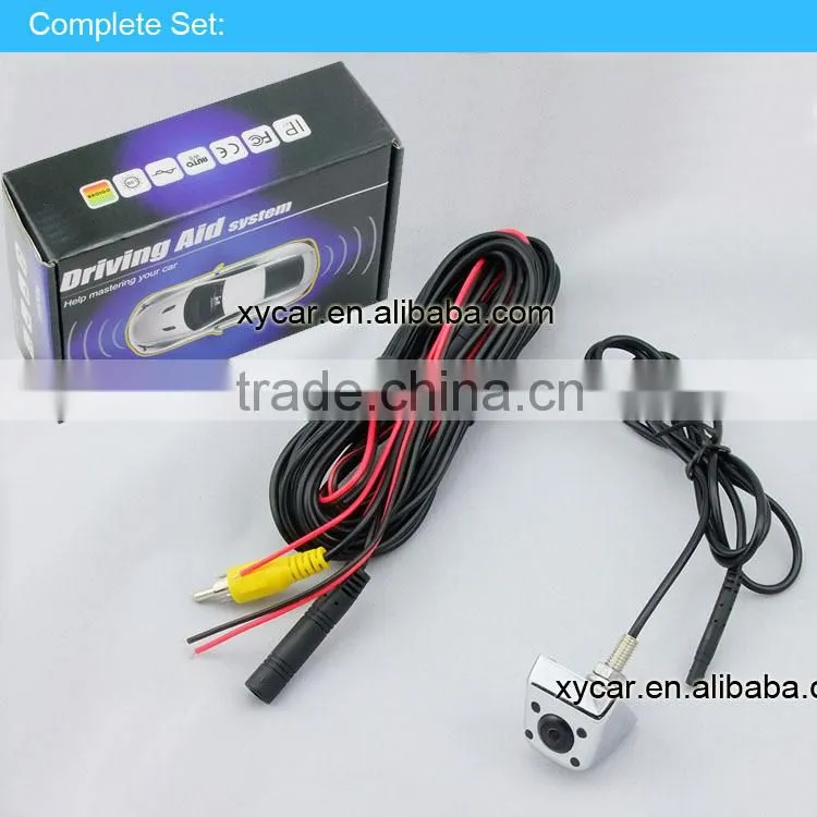 camera hd 170 degrees Night vision side/rear/front view HD car rear view mirror camera XY-1676