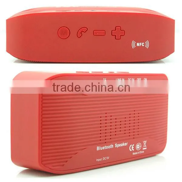 S305 red color trending hot products portable mini speaker with fm radio