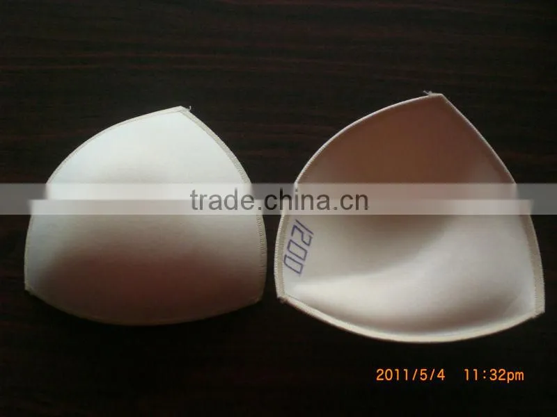 Triangle oil bag push up triangle bra cups 1200