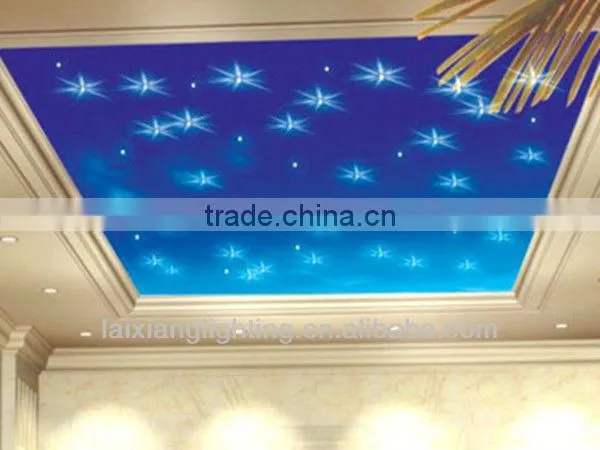 New in & hot sale Customizable false ceiling ,Top Novelty RGB star starry ceiling light