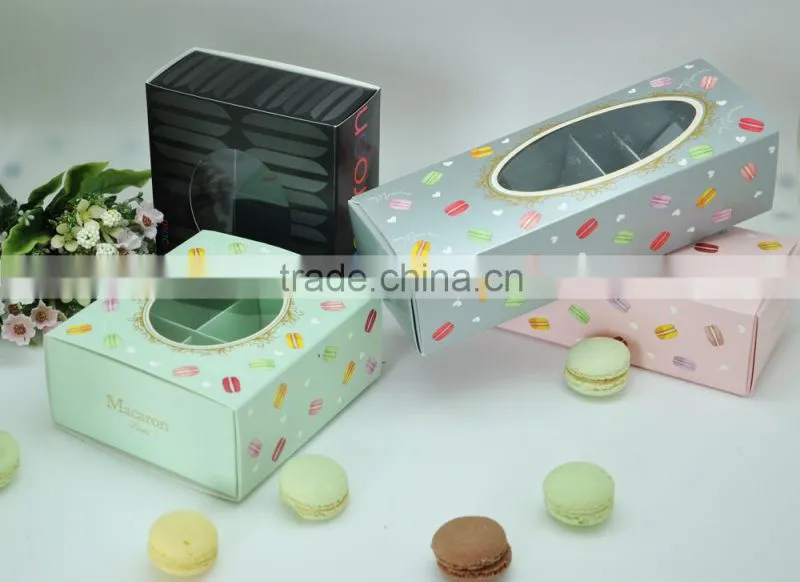 Mini and black handcraft macaron box