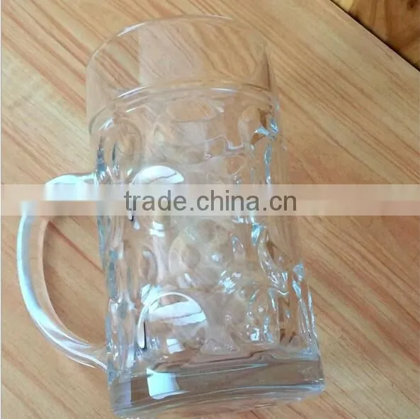 Beer mug 1 liter with handle