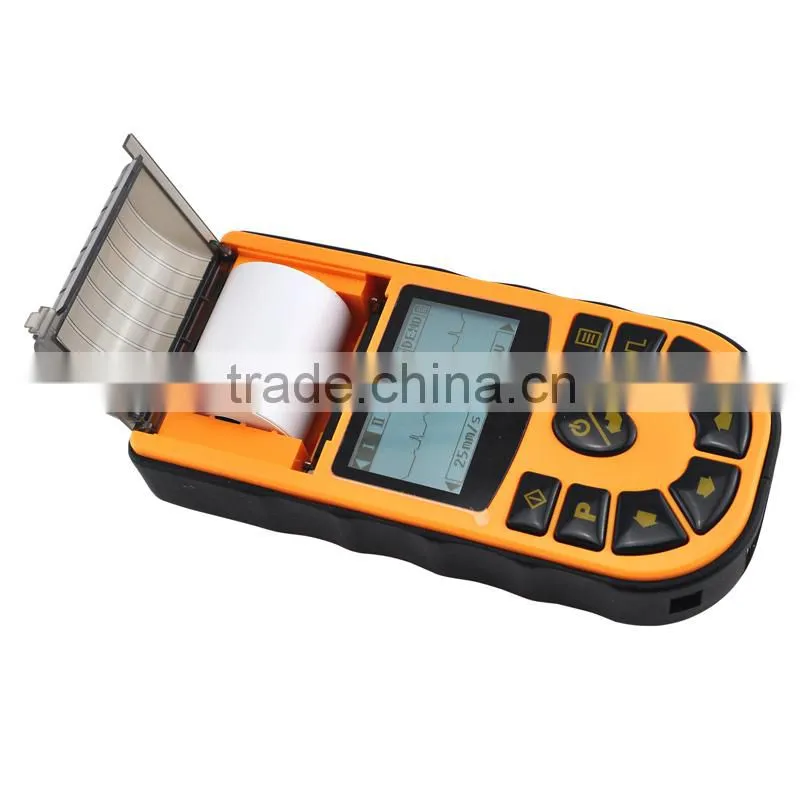Digital 1-channel Handheld Electrocardiograph