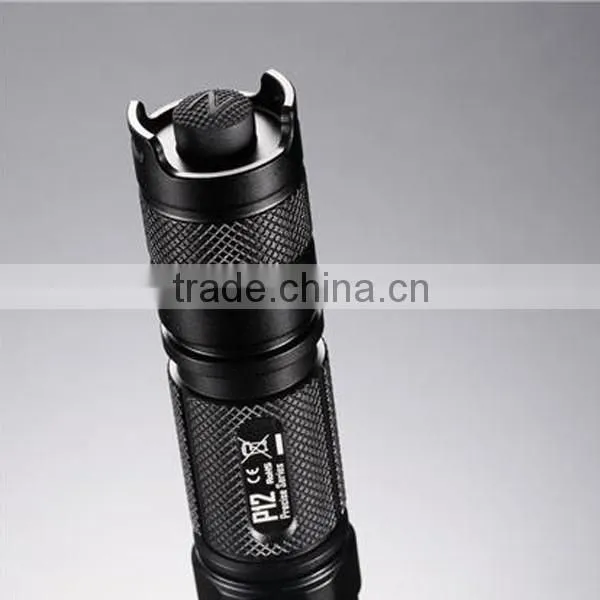 NITECORE P12 Waterproof 950 Lumens 7 modes Tactical XM-L2 led light lamp lighting Flashlight 18650 CR123 torch+holster+O-ring