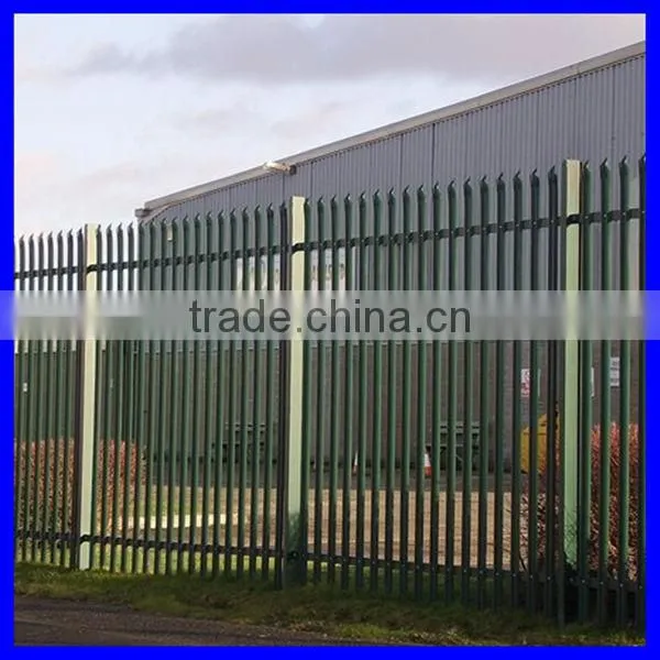 D section 17 pales 2.75m palisade fence