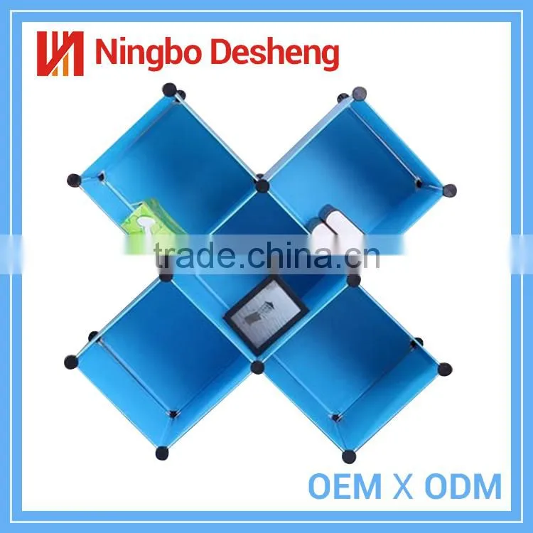 Magic diy wardrobe Interlocking foldable storage cube