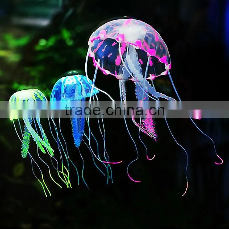 Silicone Moon Jellyfish Aquarium