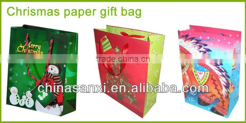 2014 best seller wholesale paper wine bag with excellent quality from China