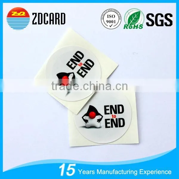 Cheap Price Diameter 30mm RFID NFC Tag/NFC sticker with 3M Glue