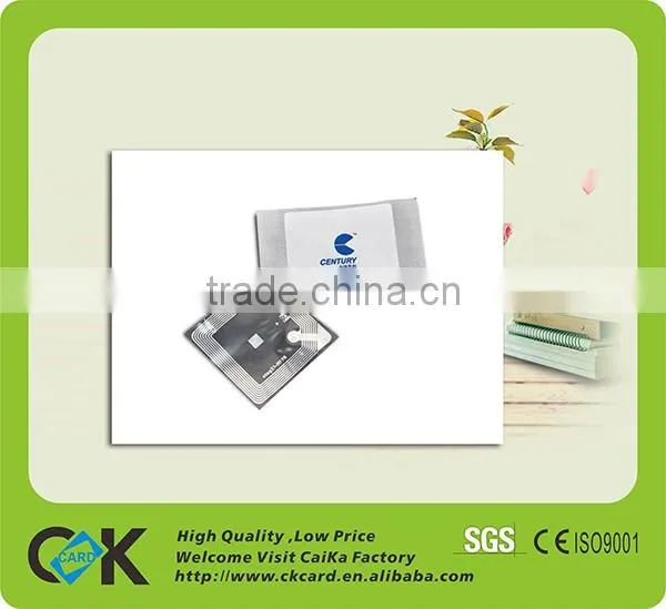 Custom pottery UHF RFID labels for windshield