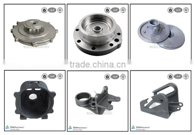 Dalian foundry sand casting GGG50 cast iron dust valve parts