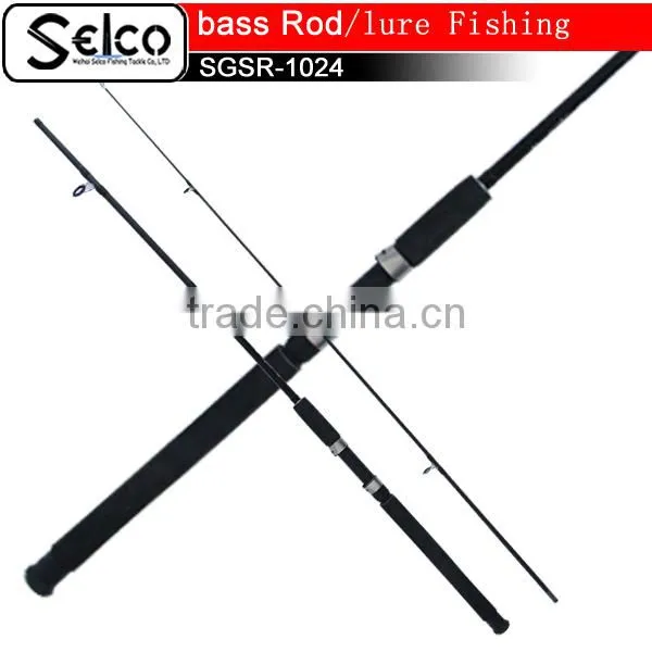 2PCS bass fishing rod for Chinese spinning