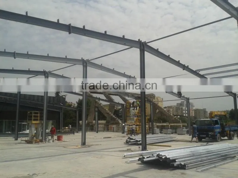 Steel Structure Car Shopping Mall and Car Exhibition Hall