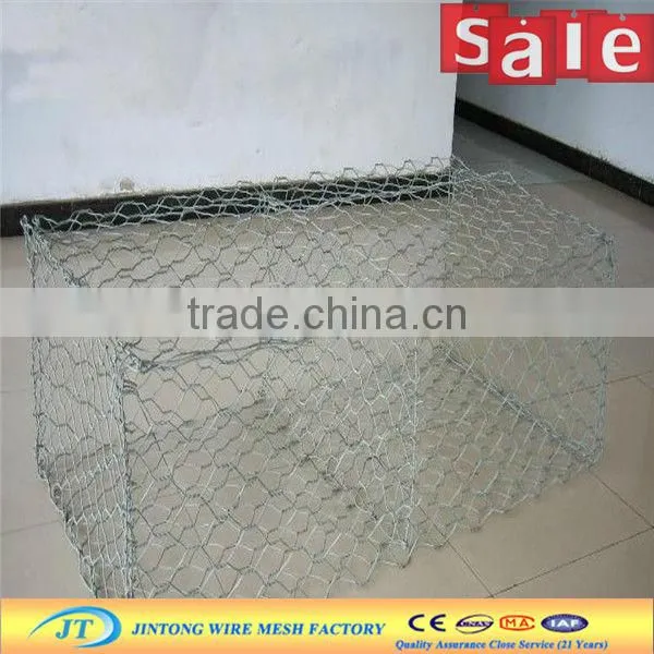 hot dipped galvanized gabion box /rock cage