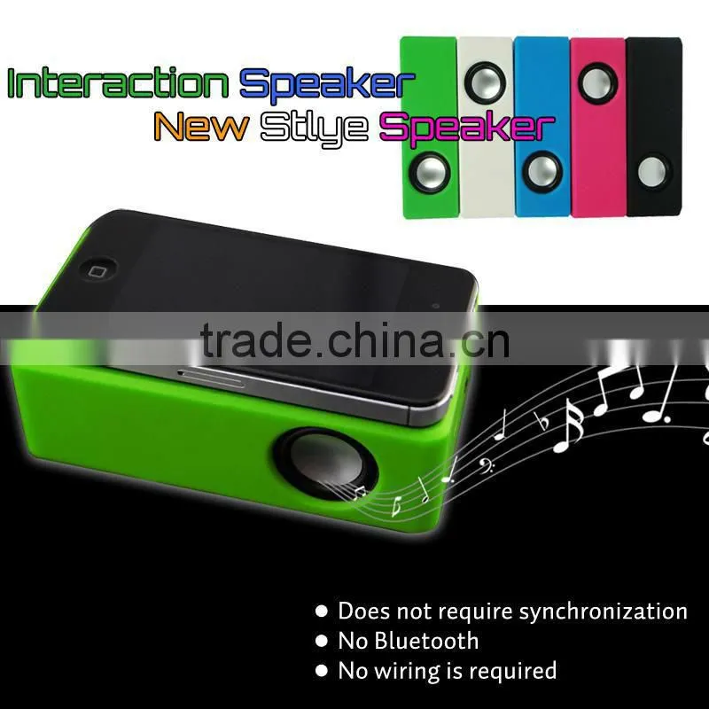 Near Fashion Field Audio(NFA) Amplifying Magic Wireless Speaker Power Bank for iphone 5 Samsung HTC mobile phone 5000mAh