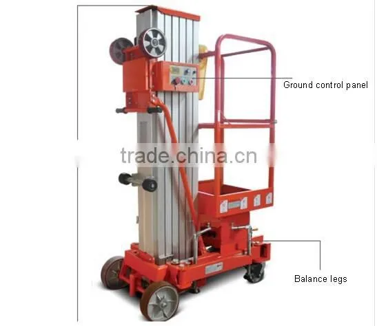 Jeakue Aluminum portable aerial work platform from sale