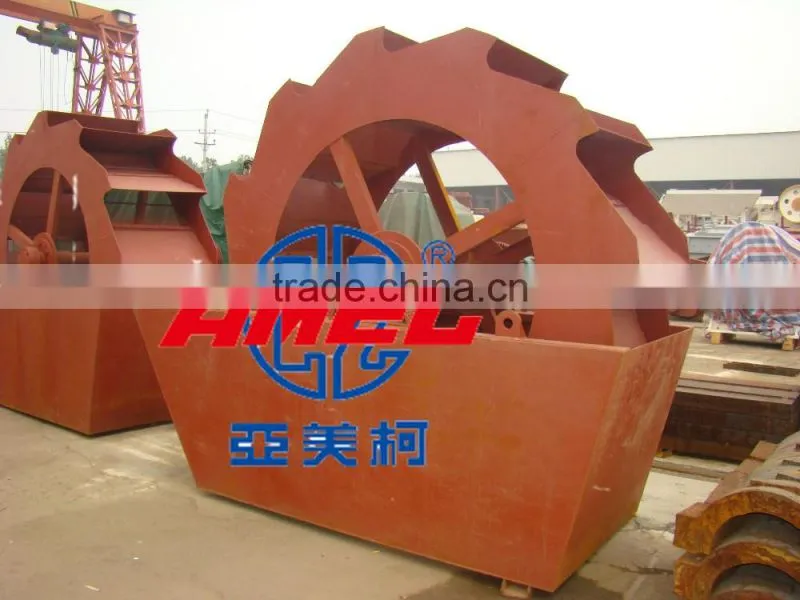 High efficient durable artificial sand washer/silica sand washing machine