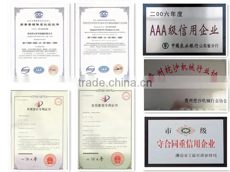 Best Quatity Gold Centrifugal Equipment For sale
