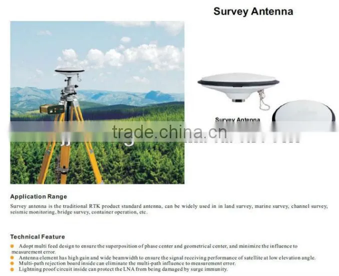 high accuracy gnss survey antenna HX-GS282A