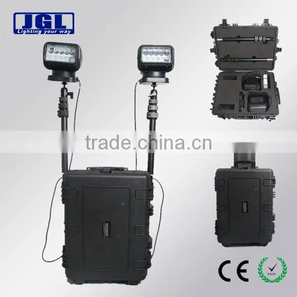 2*50W High power extensible mobile rechargeableled work light china supplier
