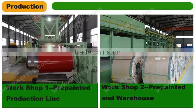 Prepainted Yellow colorfui Galvanized steel /coil PPGI Z275