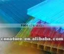 green house polycarbonate hollow/sun sheet