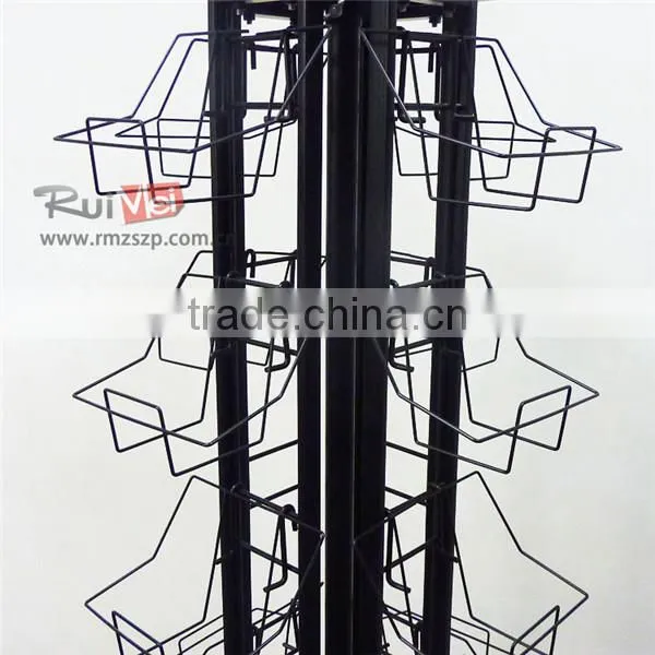 Revolvable Portable Christmas Greeting Card Display Stands