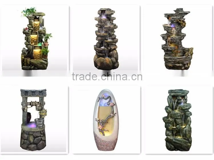 Excellent gift large water fountain for home decoration
