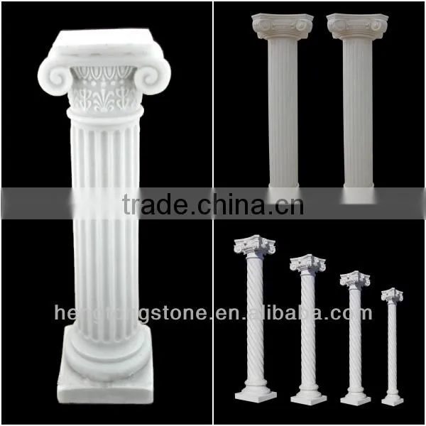 Decorative Roman Stone Columns