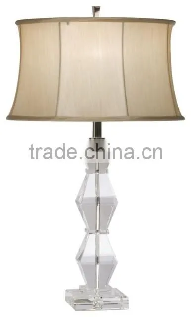 modern chrome crystal floor lamp