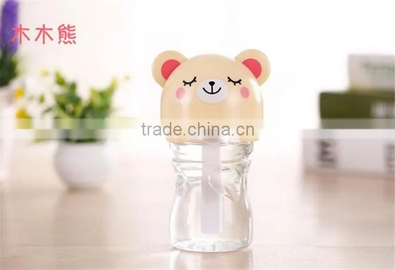 CT-744 Upgrade three generations bottle humidifier USB mini humidifier home office Pet cute cartoon humidifier