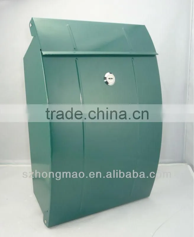 Galvanized steel wall mounted letter box manufacturers