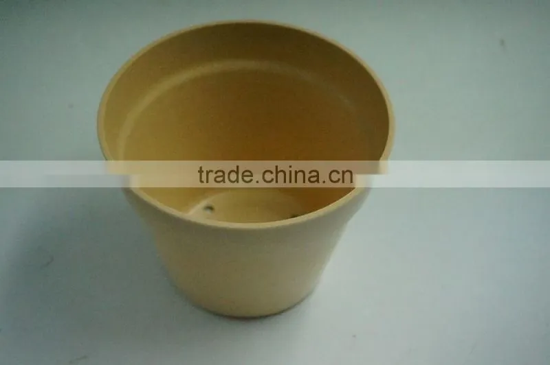 2016 hot selling bio bamboo fibre planter pots