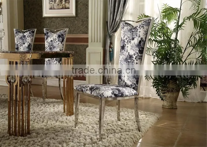 Wholesale stainless steel dining chair for dining room