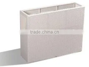 Outdoor or indoor long flower pot